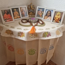 copy of Bild Paramahansa Yogananda im Bildrahmen für Wohndekoration Wand / Tisch