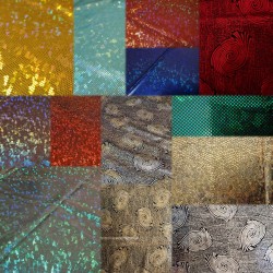 Lycra® Hologramm bi-elastisch
